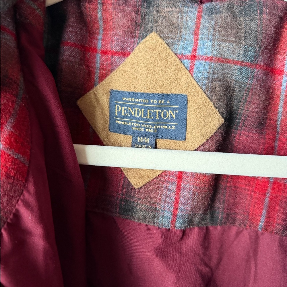 Pendleton Deep Red Teddy Jacket - Picture 3 of 5
